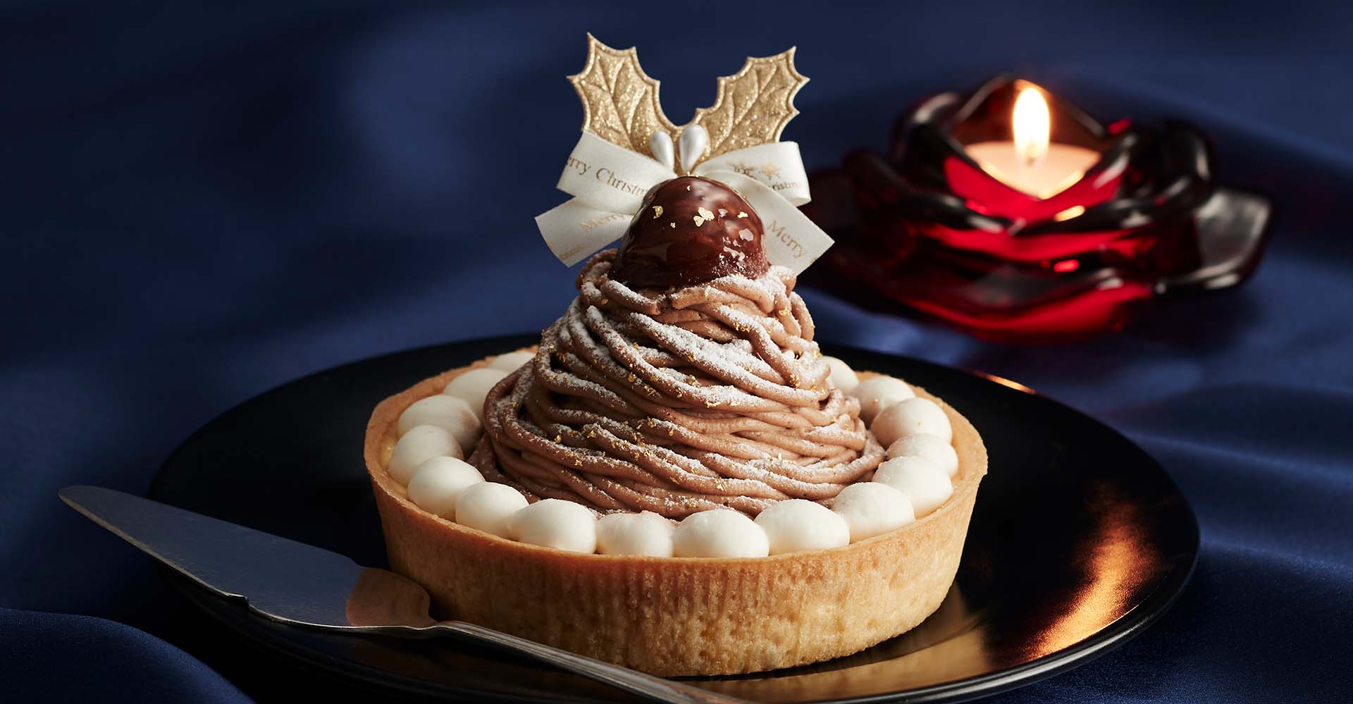 CHRISTMAS MONT BLANC CHEESE CAKE