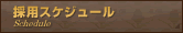 採用スケジュール