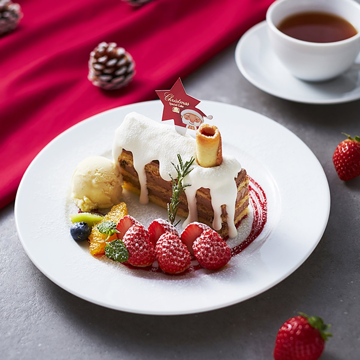 2023クリスマスケーキとスペシャルティー<br>～クリーミーショコラ仕立て～