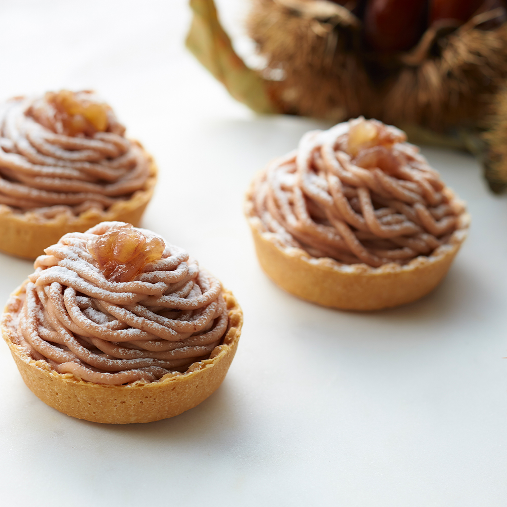 いよてつ限定モンブランのチーズケーキ