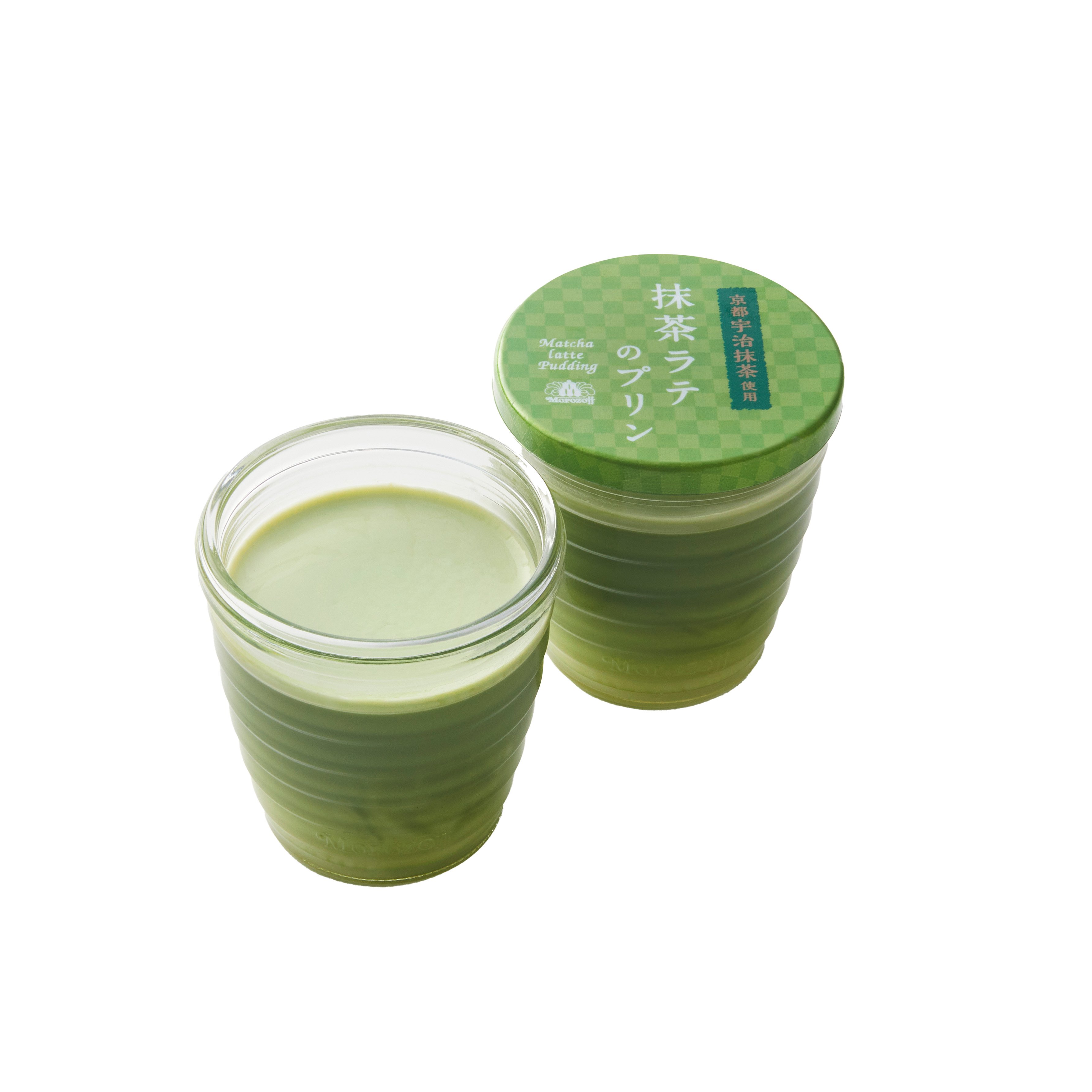 抹茶ラテのプリン