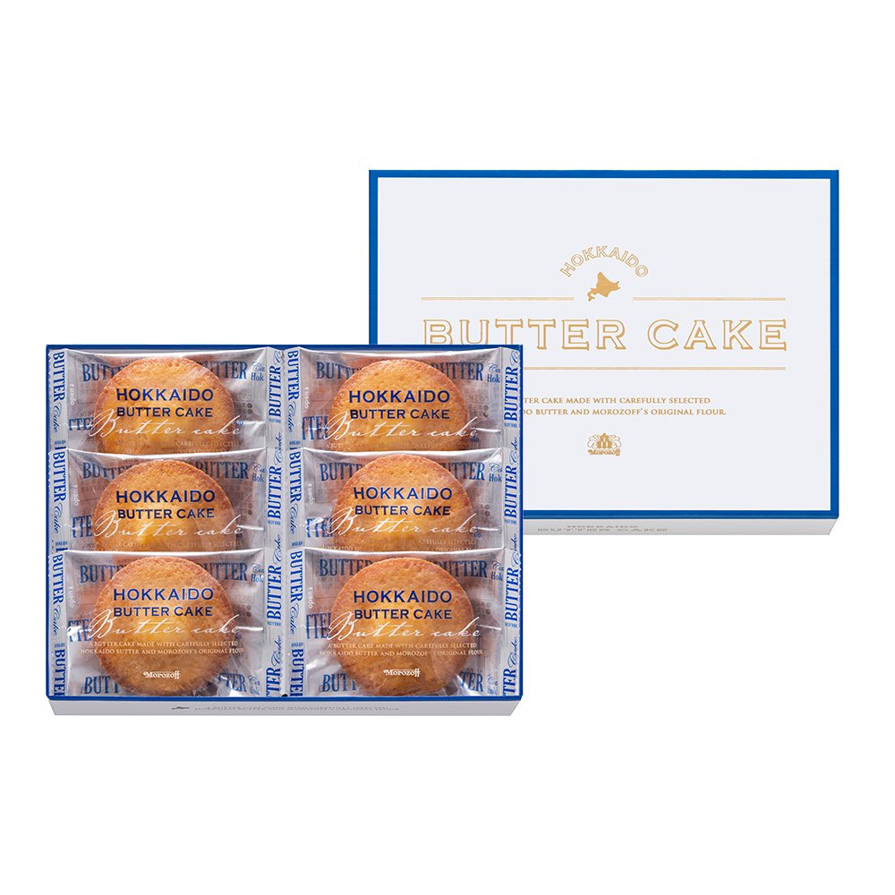 北海道バターケーキ 6個入
