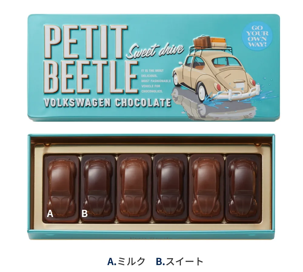 プチビートル（ターコイズブルー）58g(6個)入りの製品画像