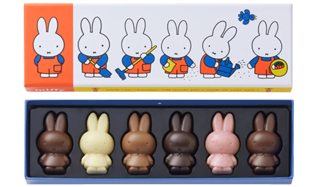 ミッフィープレーンチョコレートの製品画像