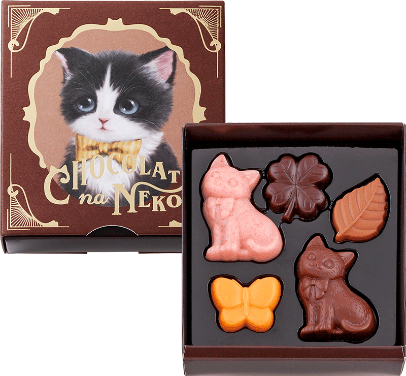 メリーチョコレート 猫 しっぽ缶 - 猫雑貨・オーナーズグッズ