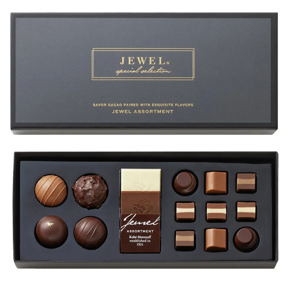 ジュエル（トリュフ/コーヒー/紅茶）16個入りの製品画像